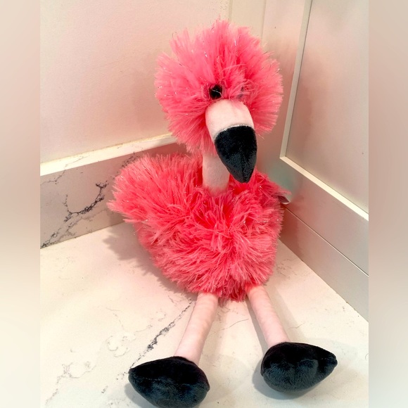 Flamingo Plush with dangling legs NWT - Picture 1 of 3